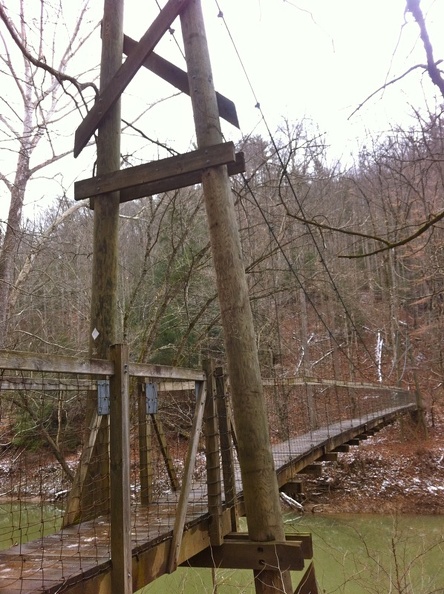Red River Suspension Bridge - 2